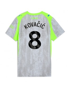 Billige Manchester City Mateo Kovacic #8 Tredjedrakt Dame 2025-26 Kortermet